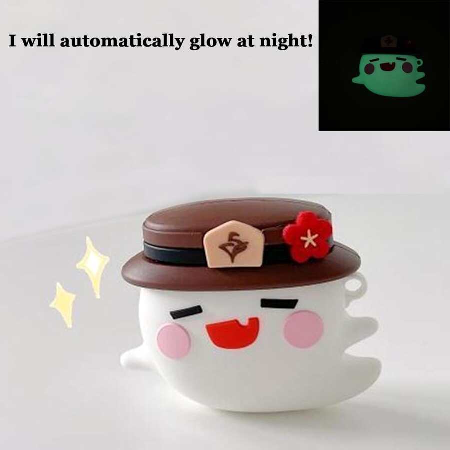 Cartoon Graphic Case Compatible With AirPods - Multicolor - View 1