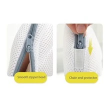 Túi giặt , Bras Túi giặt , Vật dụng trong nhà Máy giặt Đặc biệt Túi giặt , Dày Lưới Đồ lót Người bảo vệ Cái túi - Xám - Xem 5