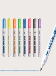 sipa Saudi Arabia Double Line Outline Pen Set Of 8 Colors - Multicolor - View 1