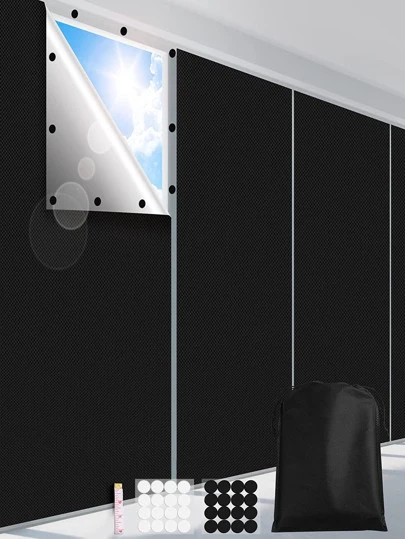 100%黑色窗戶膜適用於太陽阻塞和紫外線防護