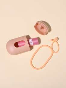 1 túi đựng tã lót + 3 cuộn/45 túi đựng rác cho bé (kích thước mở rộng 30x22cm), tiện lợi để treo xe đẩy, vệ sinh - Hồng - Xem 4