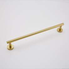 1pc Stainless Steel Towel Bar - Gold - View 7
