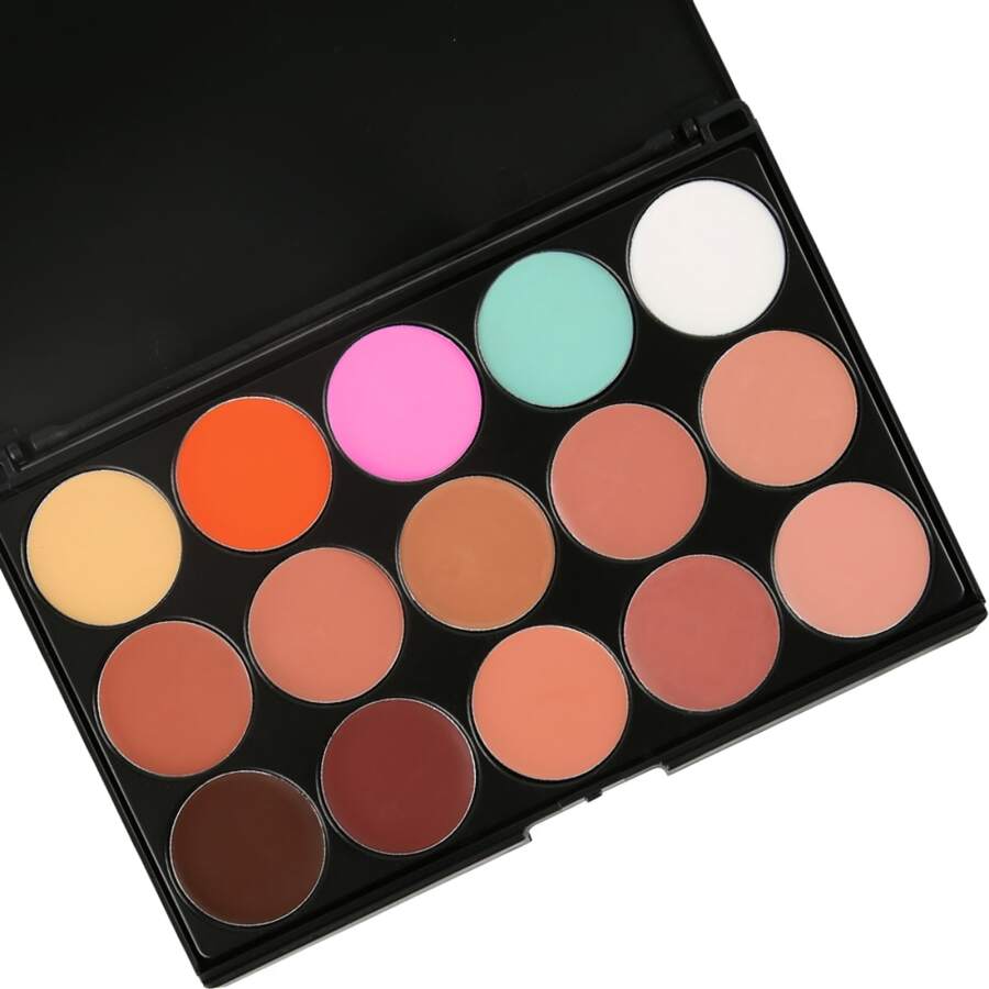 Paleta De Correctores En Crema Contorno Maquillaje