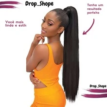 Synthetic Lace Wigs - 杏色 - 查看 3