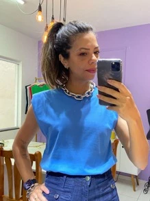 Women T-Shirts - Blue - View 1