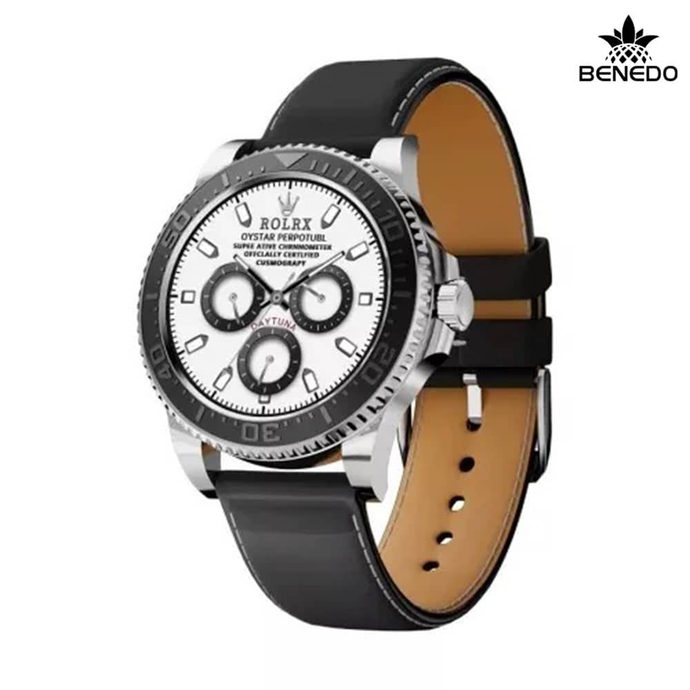 Reloj Inteligente Para Caballero G9MAX Oem Benedo versión delux, exclusivo, reloj de alta elegancia y gran conformidad, calidad premieum, waterproof - Plateado - Ver 1