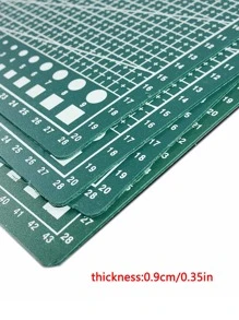 Tính hai mặt Thảm Cắt Đối với Thử nghiệm Bàn làm việc Sổ Ghi chép Tài khoản Hand Điêu khắc Đĩa - màu xanh lá - Xem 4