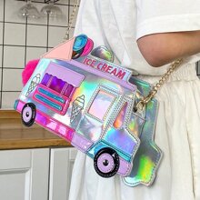 全息新奇包，中号拉链，完美最佳搞笑新奇和恶作剧礼物