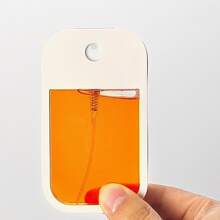 1 件卡片形喷雾瓶，带漏斗口袋，旅行装古龙水喷雾器，分装瓶，适用于香水旅行度假、客厅家居卧室浴室家居装饰、旅行用品、婚礼、派对、生日、送给男士、妈妈、爸爸朋友的礼物、新年、配饰、趣味礼物 - 白色 - 查看 8