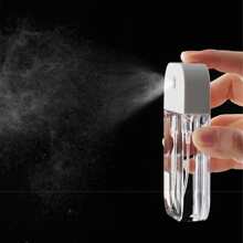 1 件卡片形喷雾瓶，带漏斗口袋，旅行装古龙水喷雾器，分装瓶，适用于香水旅行度假、客厅家居卧室浴室家居装饰、旅行用品、婚礼、派对、生日、送给男士、妈妈、爸爸朋友的礼物、新年、配饰、趣味礼物 - 白色 - 查看 4