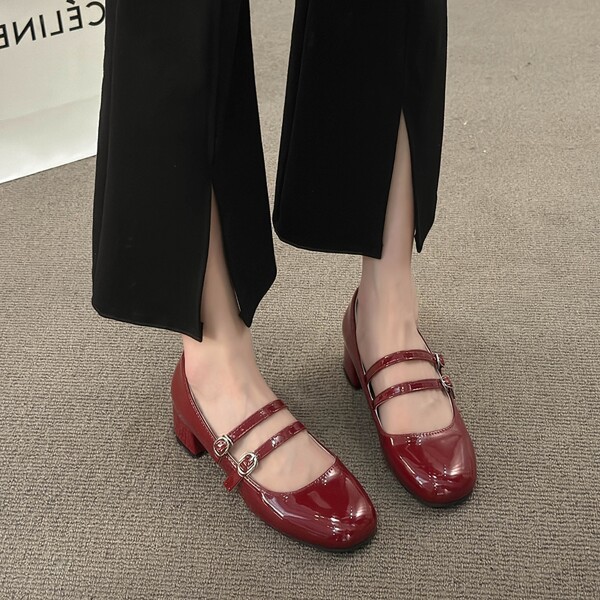 minimalist mary janes