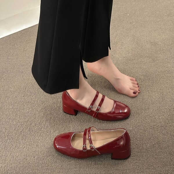 minimalist mary janes