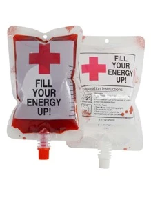 5pcs 250ml Spooky Plastic Zipper Bags With Skul Pattern, Suitable For Beverage Storage And Drinking Wedding Party Gift Bags - Multicolor - View 10