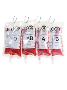 5pcs 250ml Spooky Plastic Zipper Bags With Skul Pattern, Suitable For Beverage Storage And Drinking Wedding Party Gift Bags - Multicolor - View 3