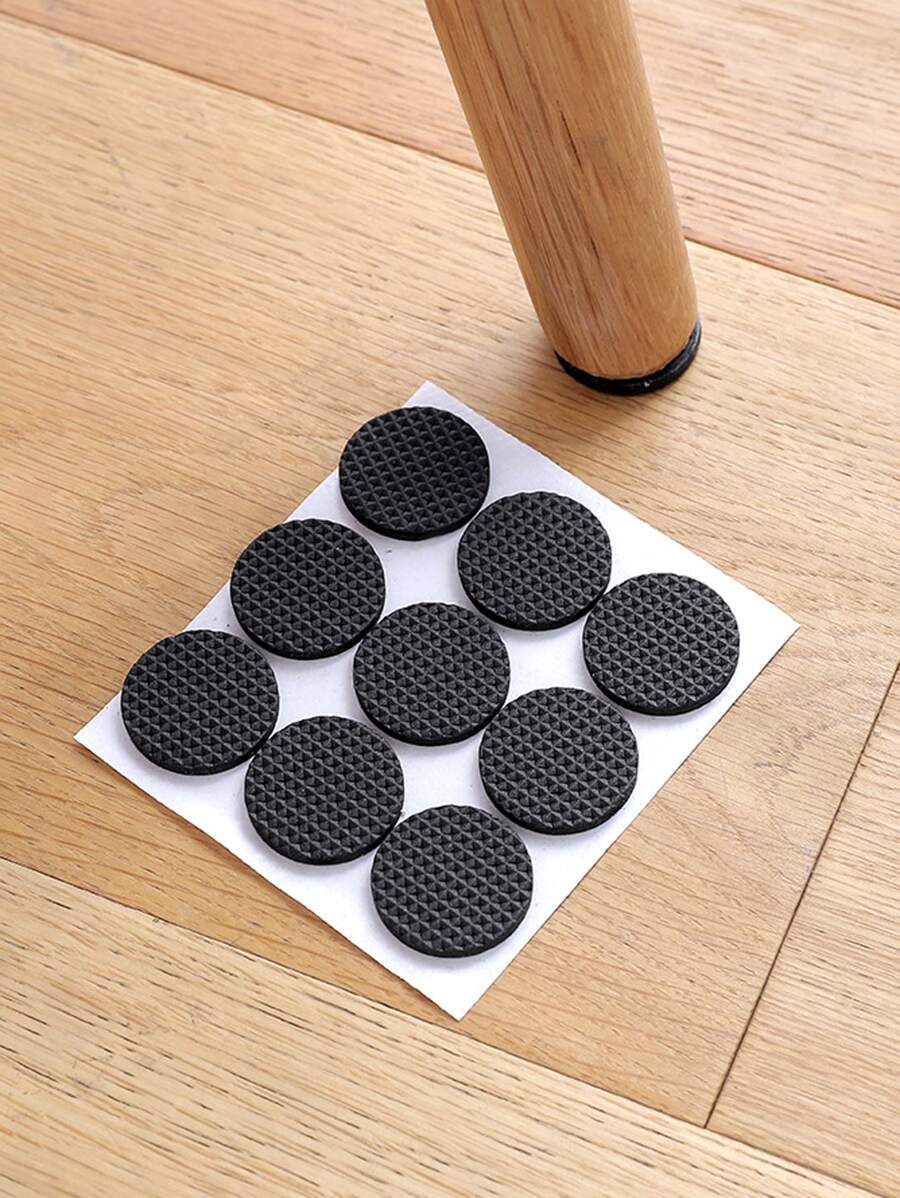 12pcs Chair Leg Pads Table Leg Pads Sofa Desk Corner Antislip Mat