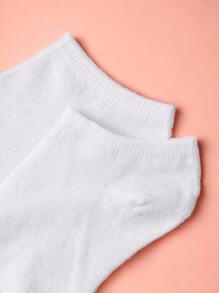 Set de calcetines blancos seis pares unisex/unitalla - Multicolor - Ver 2