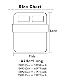 1 Miếng Màu thuần Giường Chăn Tính hai mặt Flannel Lông cừu - Màu be - Xem 3