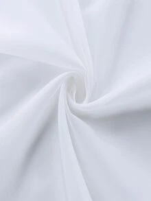 BONZER Solid Lightweight Voile Sheer Curtains - Grommet Light Filtering Curtains - Sheer Window Curtain Panels for Living Room, Dining Room - Sheer Drapes . 1 panel - Dark Grey - View 2