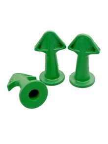 3 piezas calafatear Boquilla de silicona Utensilio para aplicar algo calafatear Herramienta Raspador Utensilio para aplicar algo de silicona calafateo Herramienta Boquilla epoxy pistón Accesorio para piso limpieza azulejo ladrillo articulación suciedad Espátula - Verde - Ver 7