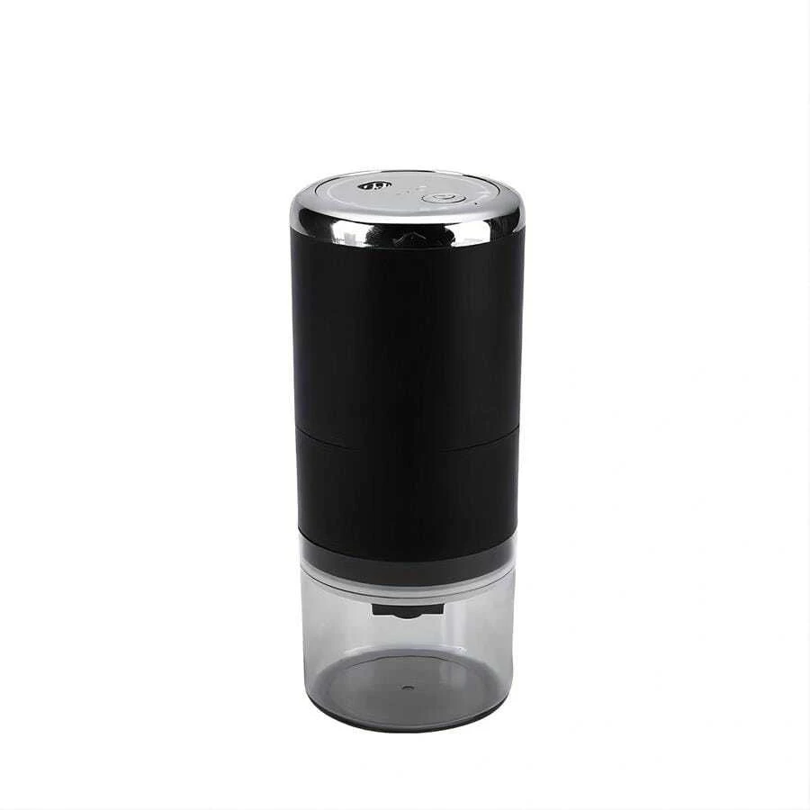 新款白色電動咖啡研磨機,帶磁陶瓷芯,適用於家用,帶usb端口,便攜式設計 - 白色 - 查看 1