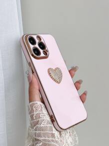 Trang trí trái tim Ốp lưng & bao da điện thoại - Hồng - Xem 3