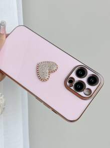 Trang trí trái tim Ốp lưng & bao da điện thoại - Hồng - Xem 2