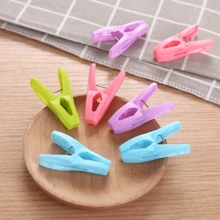 20pcs/pack Multifunctional Plastic Windproof Clips, Strong Clips For Clothes, Socks, Underwear And More - Multicolor - View 5