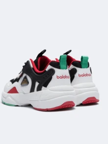 Balabala 1pair Boys' Breathable Comfortable Color-Block Lightweight Mesh Upper Casual Outdoor Running Shoes Suitable For All Seasons - Multicolor - View 2