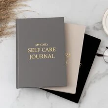 The Gratitude Journal : Record Five Minutes a day for More Affirmation & Reflection,Optimism,Positivity,Happiness,A Simple Undated Hardcover Five Minute Guide Daily - Beige - View 10