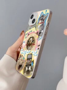 Cat Pattern Phone Case