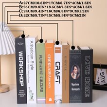 1入組人造書裝飾用品,隨機套 - 彩色 - 查看 4