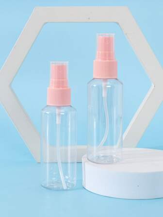 2 Pièces / Ensemble Bouteille De Pulvérisation Simple Rose Pour Utilisation Quotidienne, Cologne De Voyage En Taille De Poche , Bouteille De Sous-emballage De Vaporisateur Pour Les Vacances, Le Camping, La Maison Et La Décoration De Salle De Bain, Le Mariage, La Fête, L'anniversaire Et Les Cadeaux Pour Les Hommes, Les Mamans, Les Papas Et Les Amis, Nouvel An, Accessoires, Cadeau Humoristique
