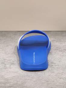 Women's Casual All-Season Slip-On Slippers, Soft & Comfortable, Non-Slip, Waterproof, Suitable For Indoor, Outdoor, And Bathroom Use - Blue - View 1