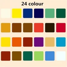 10毫升適用於DIY繪畫鞋,帆布包,亞克力繪畫,手工製作衣服,,包,鞋, - 白色 - 查看 6