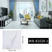 1/10sheets Marble Vinyl Flooring Peel And Stick Floor Tile,Marble Wall Sticker, Self Adhesive Waterproof PVC Tiles Floor Stickers, Thick Peel And Stick Floor Tile For Kitchen,Bathroom,Living Room Bedroom - Multicolor - View 7