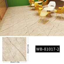 1/10sheets Marble Vinyl Flooring Peel And Stick Floor Tile,Marble Wall Sticker, Self Adhesive Waterproof PVC Tiles Floor Stickers, Thick Peel And Stick Floor Tile For Kitchen,Bathroom,Living Room Bedroom - Multicolor - View 5