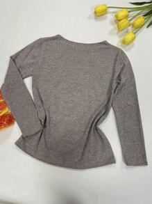 Women T-Shirts - Beige - View 2