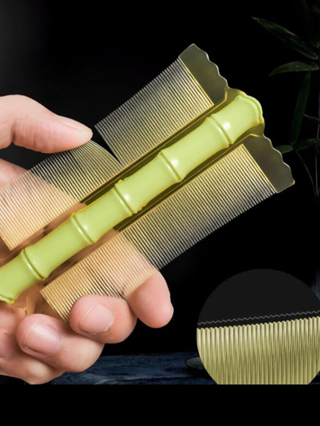 1pc Lice Comb For Adults, Dense Teeth For Effective Nit Removal, Scalp