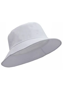 Women Bucket Hat - 白色 - 查看 2