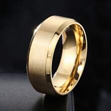 Conjuntos de anéis masculinos - Dourado - Visão 4