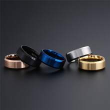 Conjuntos de anéis masculinos - Dourado - Visão 6