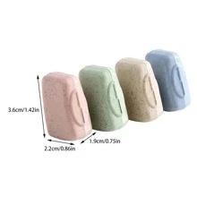 4pcs Random Color Toothbrush Protector Cases, Travel Portable Toothbrush Holders