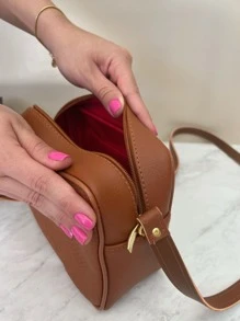 Women Shoulder Bags - 駝色 - 查看 4