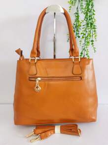 Women Tote Bags - 摩卡棕 - 查看 2