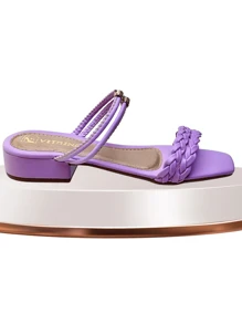 Women Flat Sandals - 銅色 - 查看 5