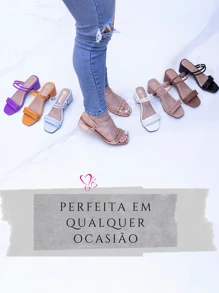 Women Flat Sandals - 銅色 - 查看 7