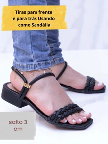 Women Flat Sandals - 銅色 - 查看 8