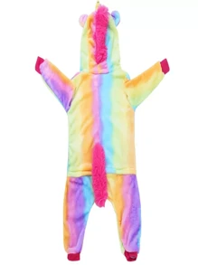 Mameluco de Unicornio para dormir con estampado de unicornio de con capucha - 130 - Ver 6