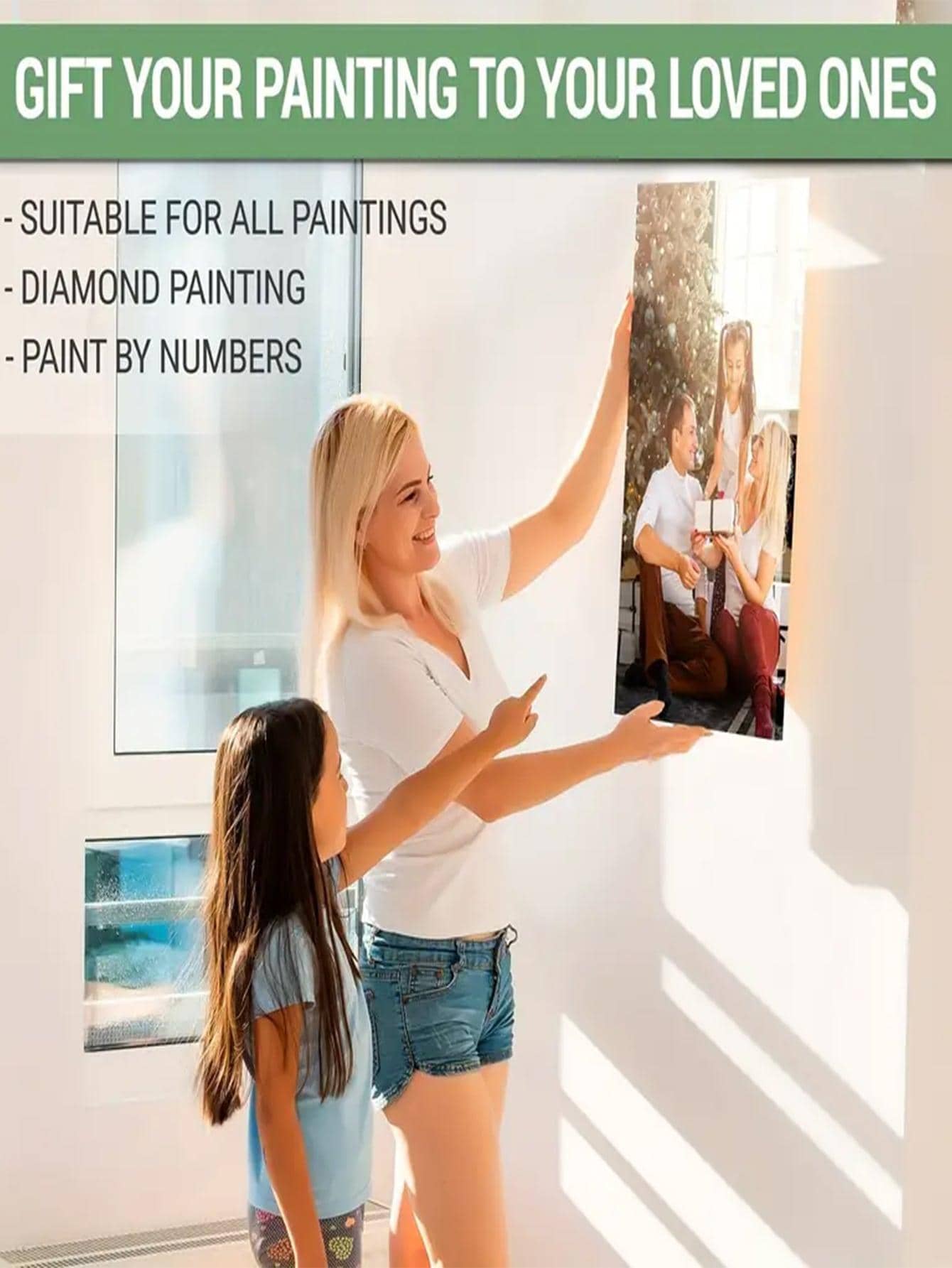 A Set Of Simple Wooden Frames For Diamond Painting, Stretched Canvas