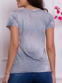 Women Tops - 淺灰色 - 查看 2